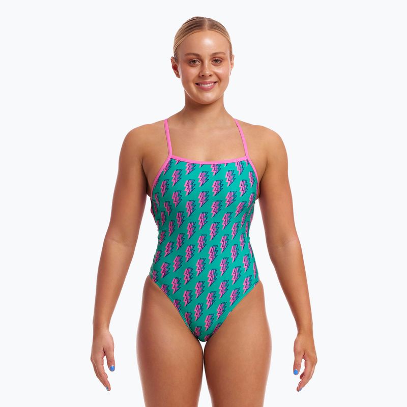 Купальник суцільний жіночий Funkita Strapped In One Piece zip zap 2