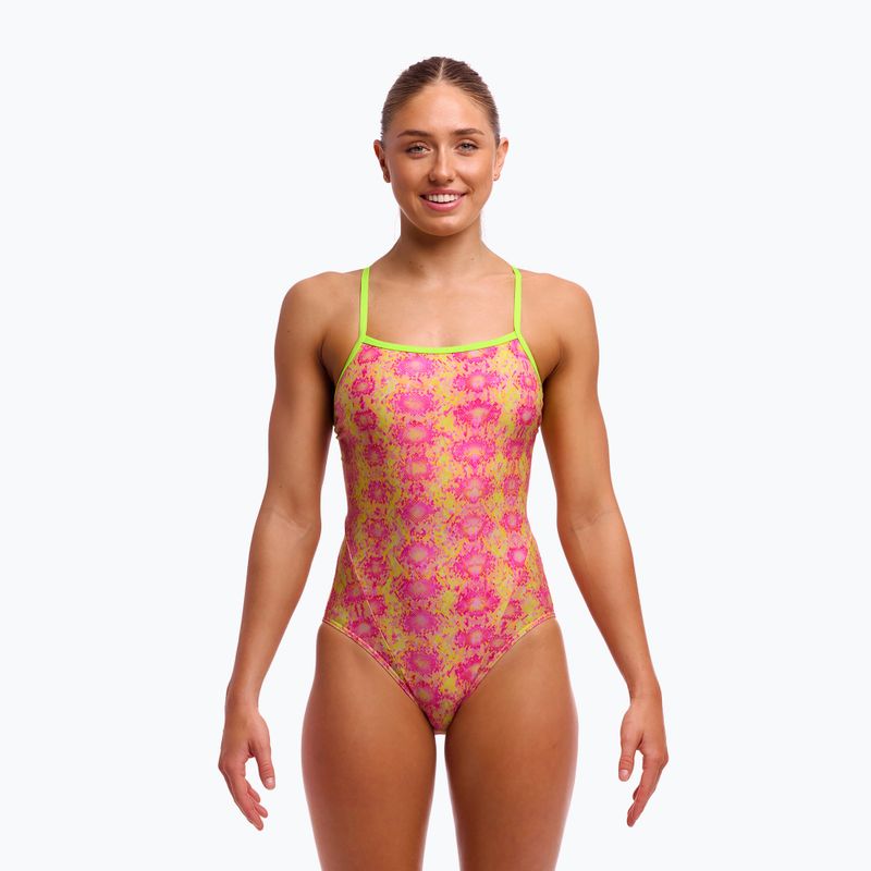 Купальник суцільний жіночий Funkita Single Strap One Piece poison pink 2