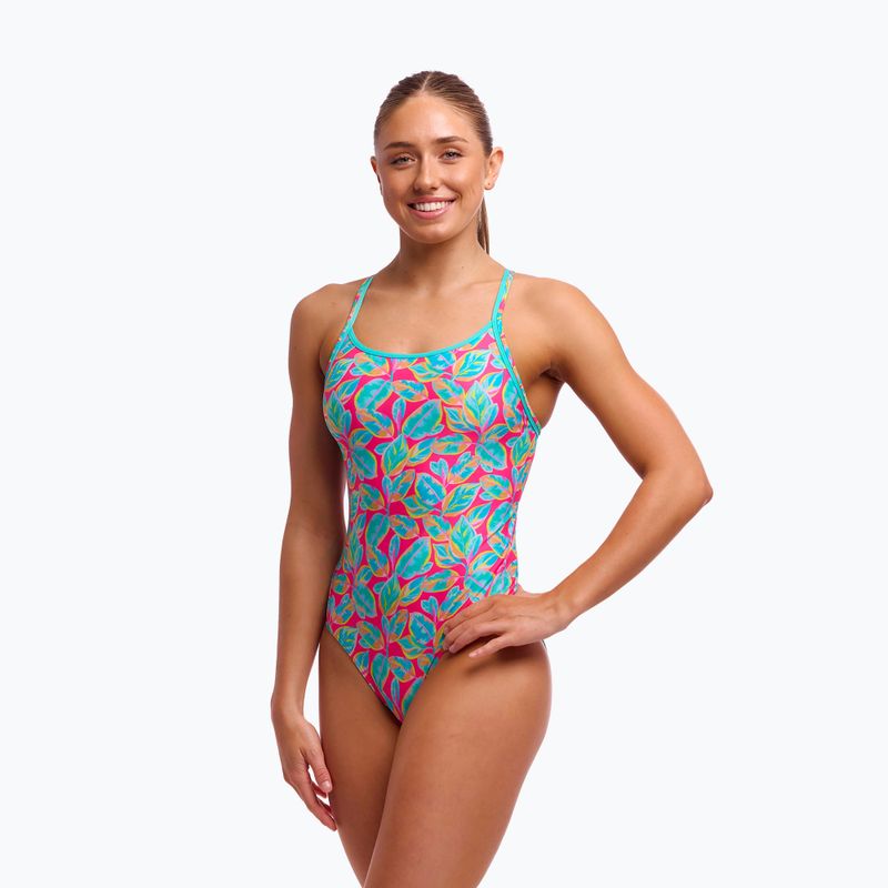 Купальник суцільний жіночий Funkita Diamond Back One Piece planted pink 3