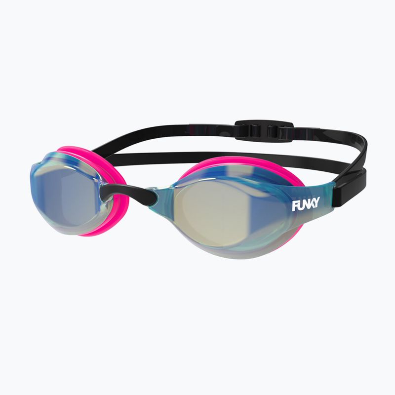 Окуляри для плавання Funky XT Machine Mirror pink shadow