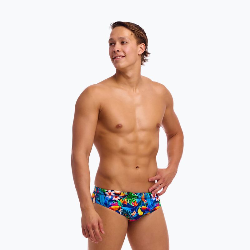 Плавки чоловічі Funky Trunks Seamed Briefs birdie wordie 2