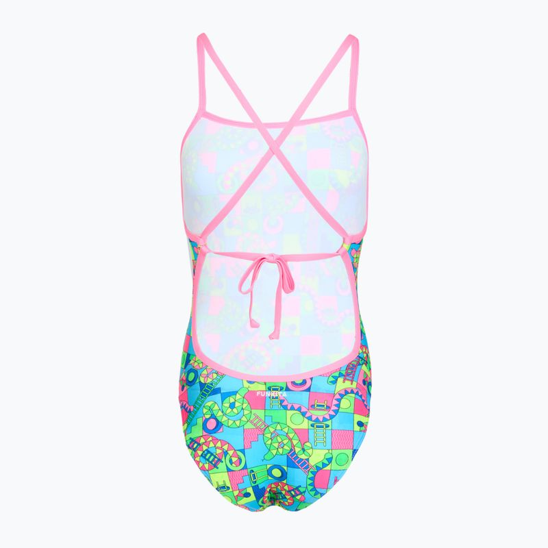 Купальник суцільний жіночий Funkita Tie Me Tight One Piece lakes & saddles 2