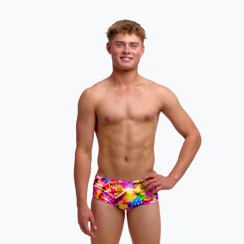 Дитячі плавальні боксерки Funky Trunks Sidewinder Trunks tag her 3