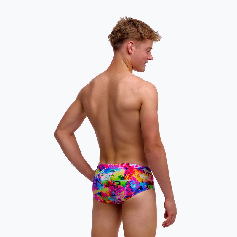 Дитячі плавальні боксерки Funky Trunks Sidewinder Trunks tag her 5