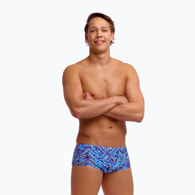 Плавки чоловічі Funky Trunks Classic Trunks blue bits 2