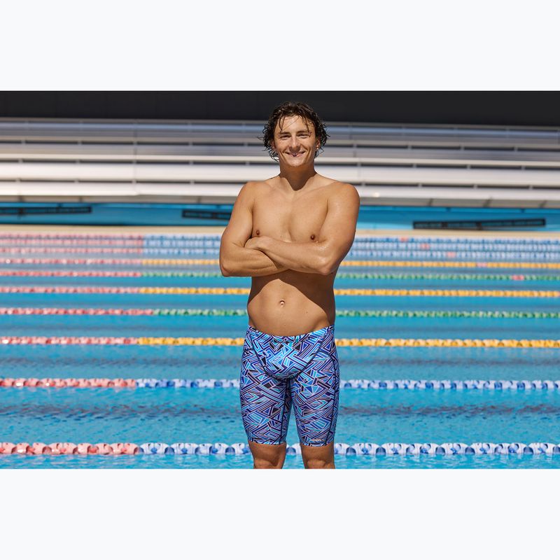 Чоловічі плавальні джемери Funky Trunks Training Jammers blue bits 6