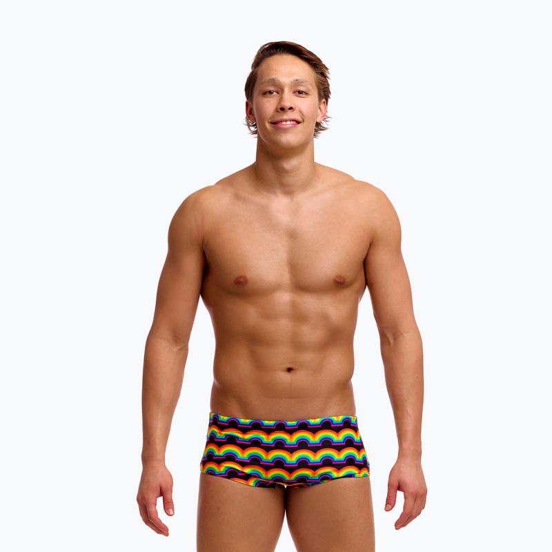 Плавки чоловічі Funky Trunks Sidewinder Trunks rainbowie 2
