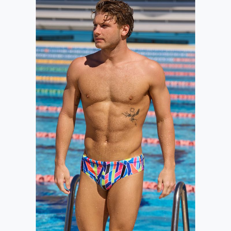 Плавки чоловічі Funky Trunks Classic Brief fault lines 5