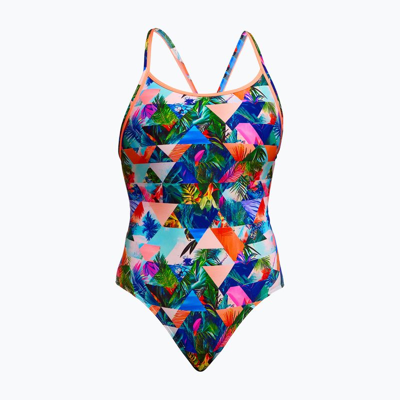 Жіночий суцільний купальник Funkita Diamond Back One piece palm prism