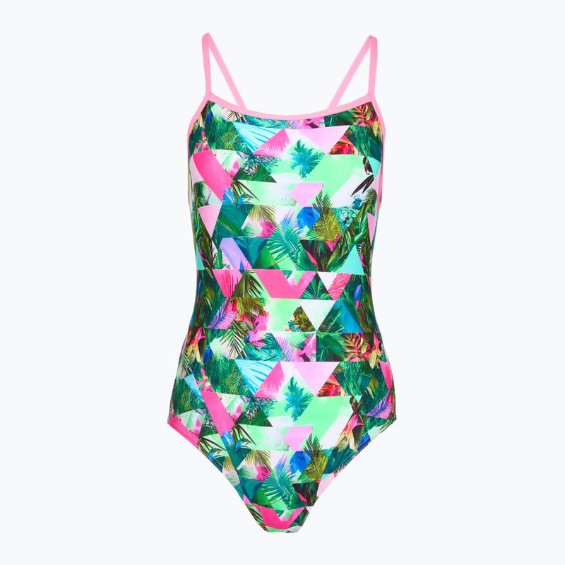 Купальник суцільний жіночий Funkita Single Strap One Piece sub lime