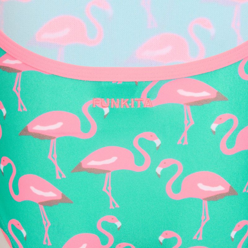 Дитячий суцільний купальник Funkita Single Strap One Piece go flamingo! 3