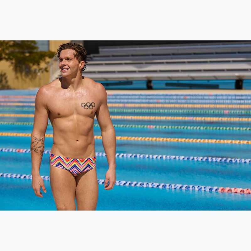 Плавки чоловічі Funky Trunks Classic Brief down up 6