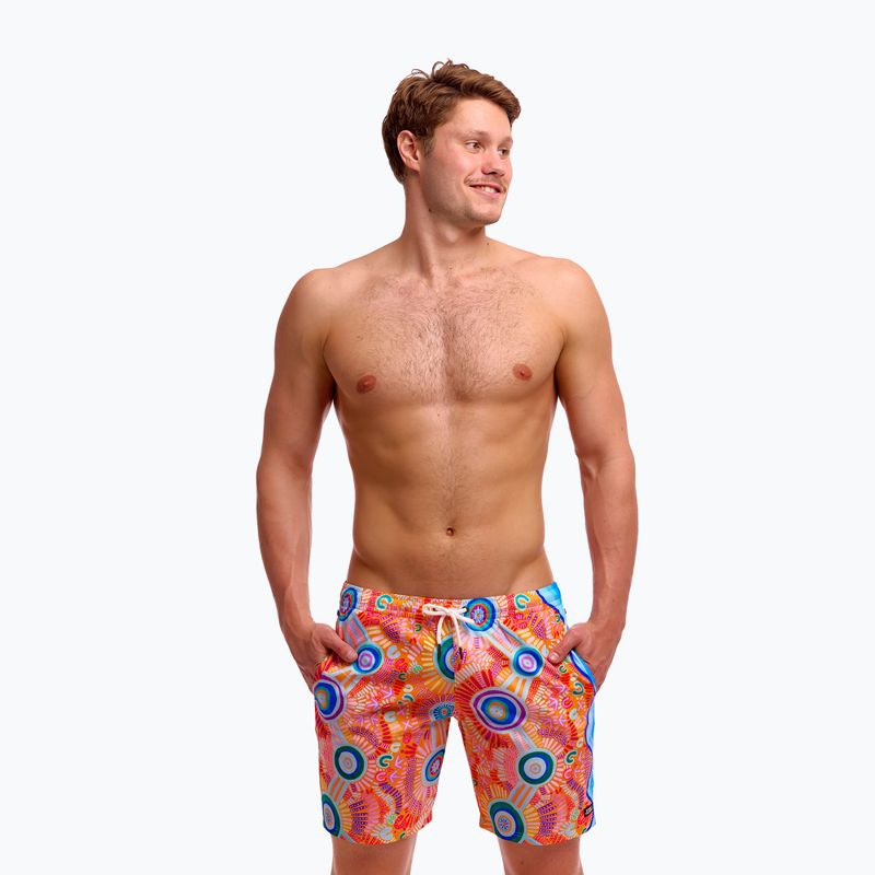 Шорти для плавання чоловічі Funky Trunks Long Johnny Short kulin colour 5