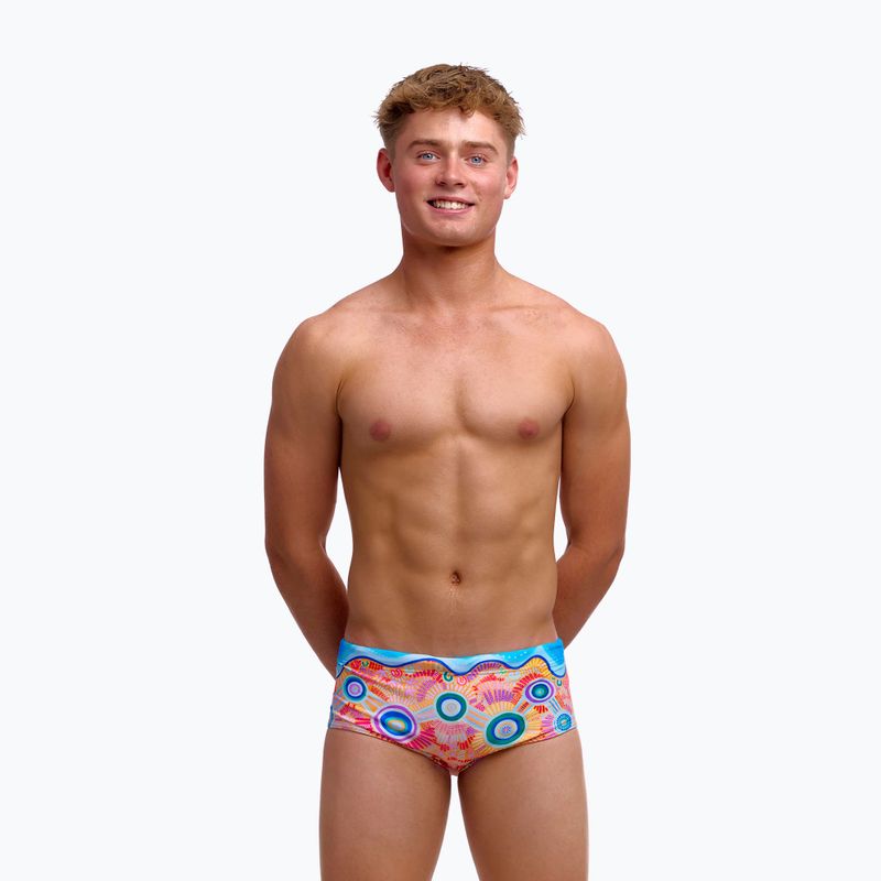 Дитячі плавальні боксерки Funky Trunks Sidewinder Trunks kulin colour 3
