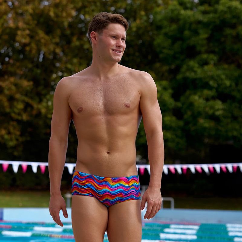 Чоловічі плавальні боксерки Funky Trunks Sidewinder Trunks plastic fantastic 3
