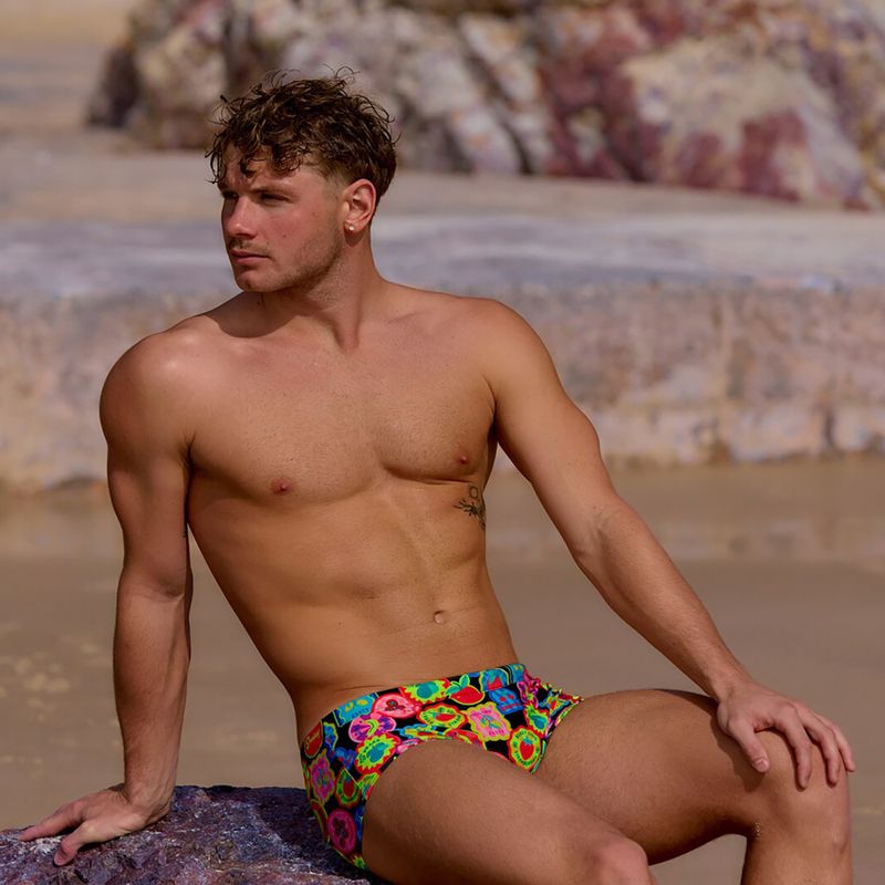 Плавки-боксерки чоловічі Funky Trunks Sidewinder Trunks berry good 6