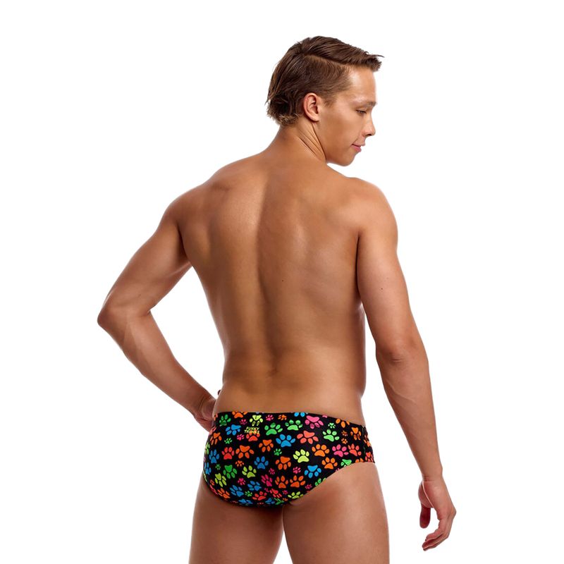 Плавки чоловічі Funky Trunks Seamed Briefs pawsome 3