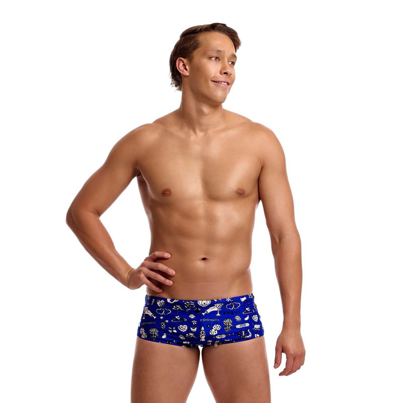 Плавки-боксерки чоловічі Funky Trunks Sidewinder Trunks scratchy 2