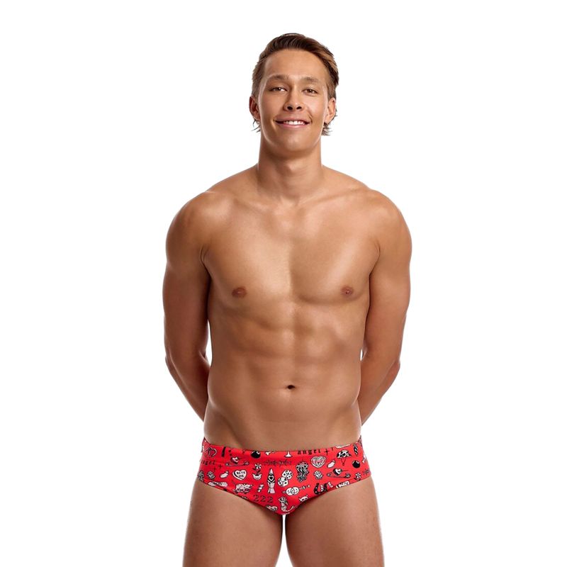 Плавки чоловічі Funky Trunks Classic Brief scribbles 2