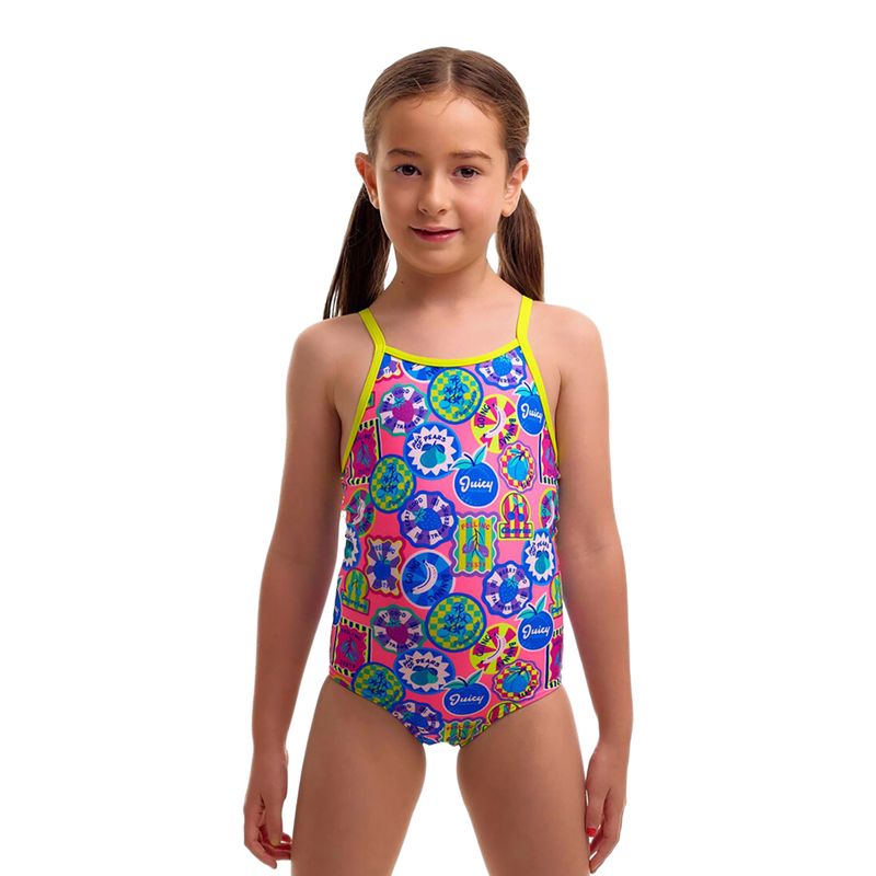 Купальник суцільний дитячий Funkita Printed One Piece zesty besty 2
