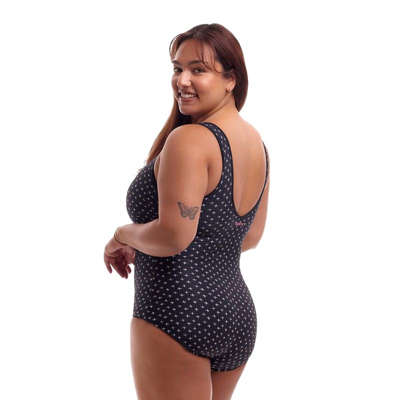 Купальник суцільний жіночий Funkita Zip Front One Piece be positive 2