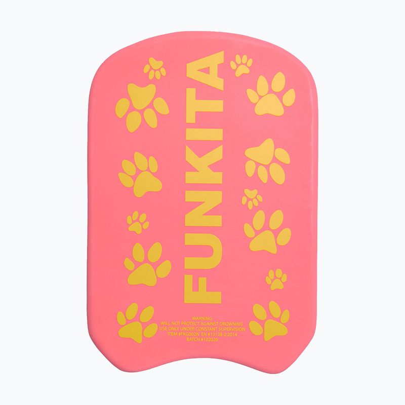 Дошка для плавання Funkita Training Kickboard paw paw 2