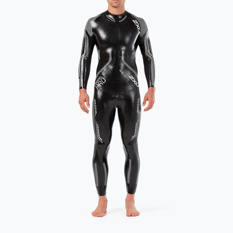 Гідрокостюм для триатлону чоловічий 2XU Propel PRO black/silver