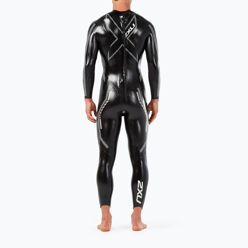 Гідрокостюм для триатлону чоловічий 2XU Propel PRO black/silver 3