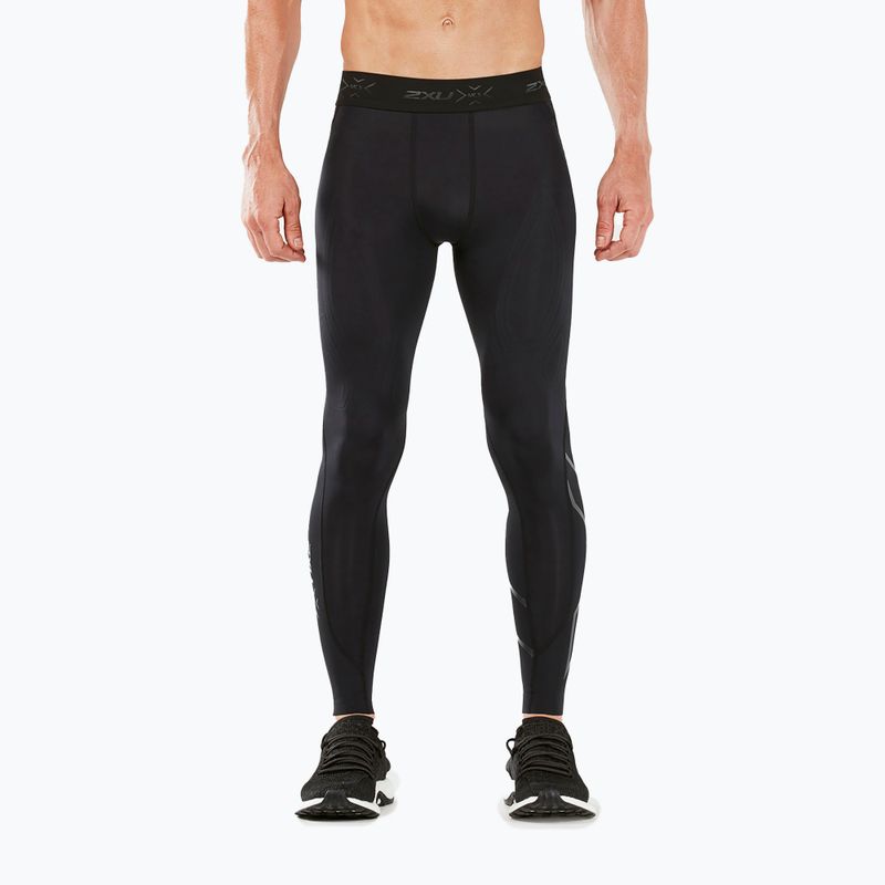Легінси тренувальні чоловічі 2XU Force Compression black/nero 4