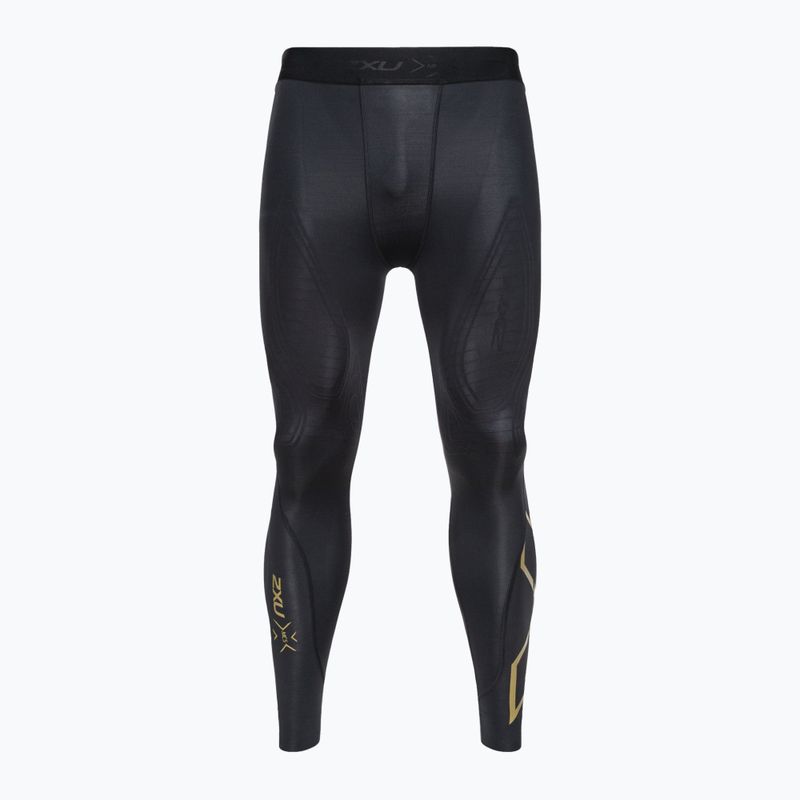 Легінси тренувальні чоловічі 2XU Force Compression black/gold
