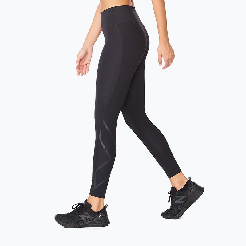 Легінси тренувальні жіночі 2XU Force Mid-Rise Compression black/nero 7