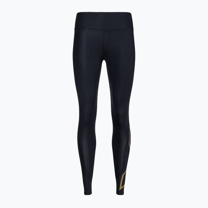 Легінси тренувальні жіночі 2XU Force Mid-Rise Compression black/gold 6