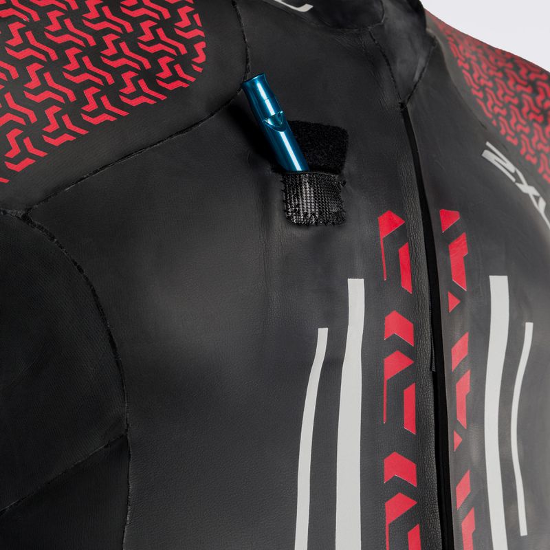 Гідрокостюм для триатлону чоловічий 2XU Swimrun PRO black/flame scarlet 6