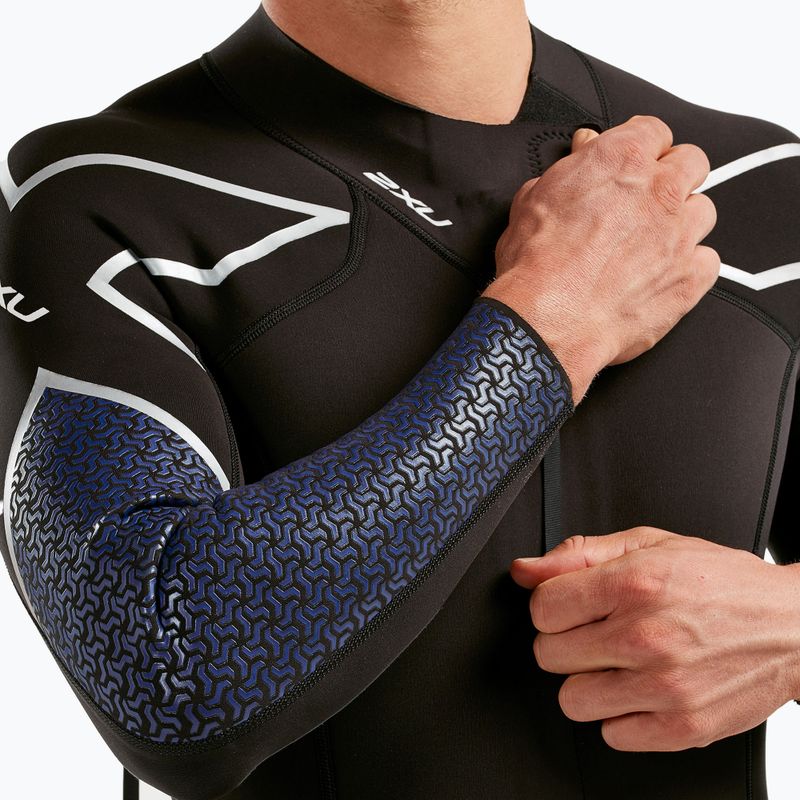 Гідрокостюм для триатлону чоловічий 2XU Swimrun 1 black/blue surf print 7