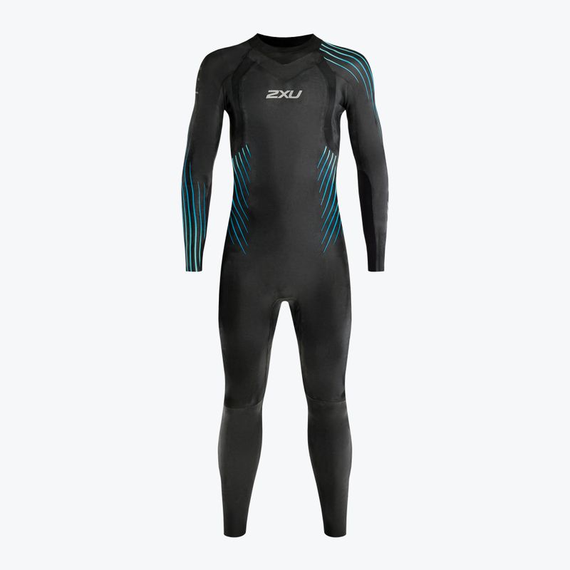 Гідрокостюм для триатлону чоловічий 2XU Propel 1 black/blue ombre 2