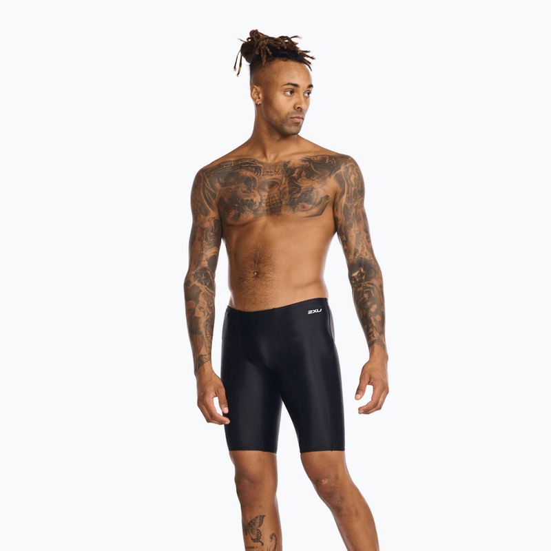 Плавки чоловічі 2XU Propel Jammer black/white 2