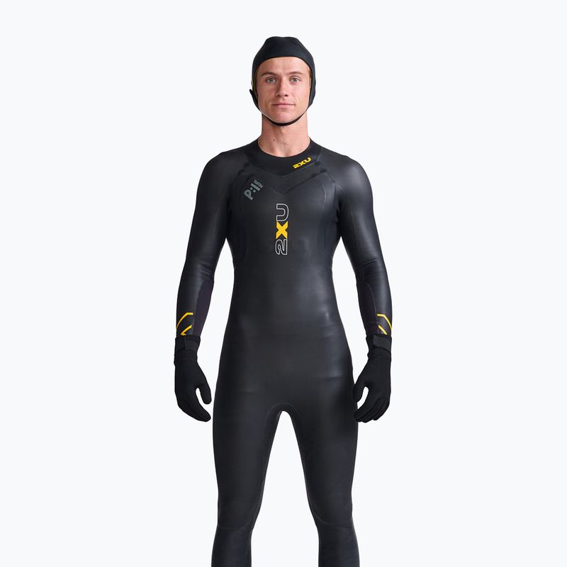 Шапочка неопренова 2XU Propel Neoprene black/ambition