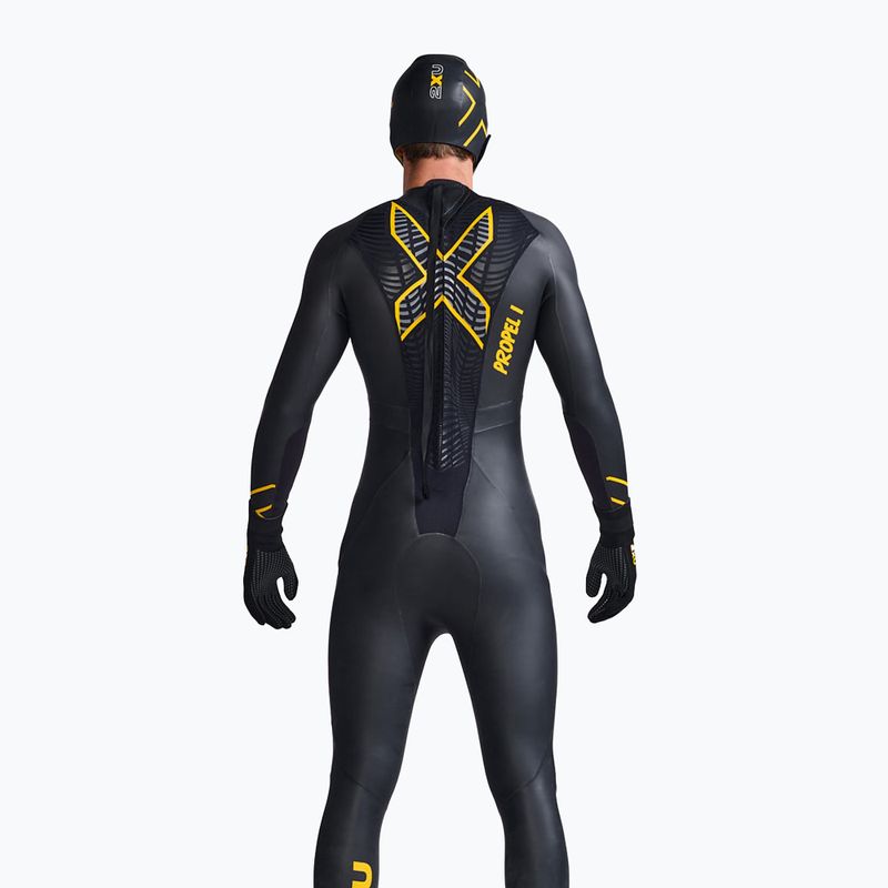 Шапочка неопренова 2XU Propel Neoprene black/ambition 3