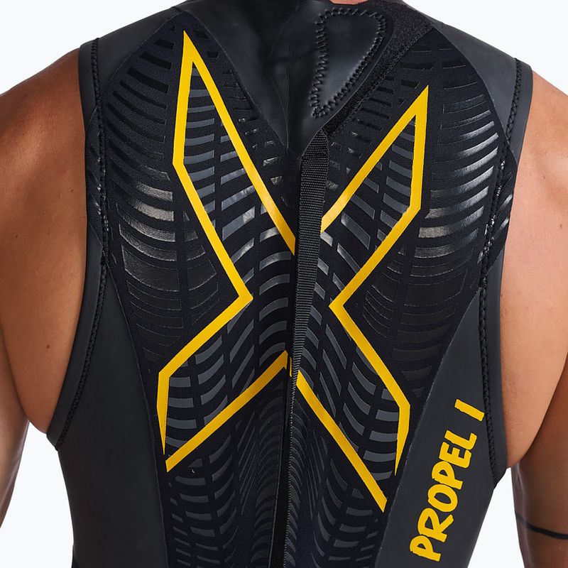 Чоловічий гідрокостюм для триатлону 2XU Propel:1 black/ambition MW4992C 4