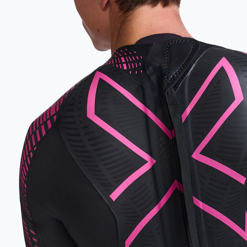Гідрокостюм для тріатлону чоловічий 2XU Propel PRO 3 мм black/punk pink 10