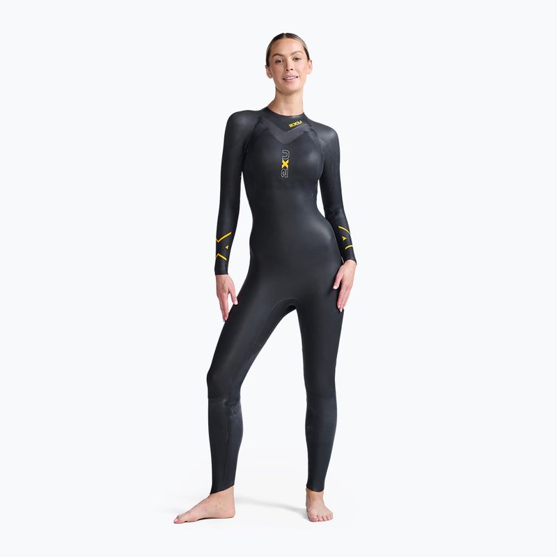 Жіночий гідрокостюм для триатлону 2XU Propel:1 black/ambition WW4994C