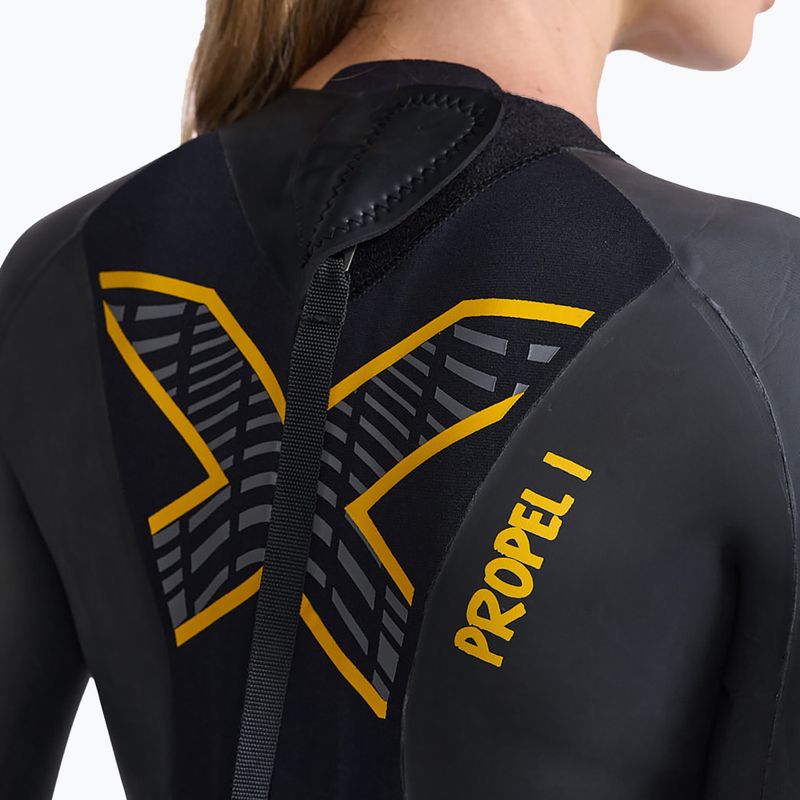Жіночий гідрокостюм для триатлону 2XU Propel:1 black/ambition WW4994C 3