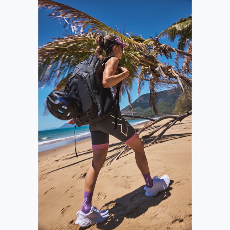 Рюкзак для тріатлону 2XU Transition 34 l black/aloha 16