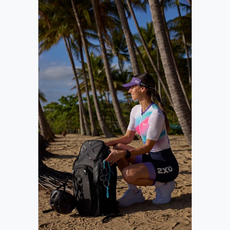 Рюкзак для тріатлону 2XU Transition 34 l black/aloha 17