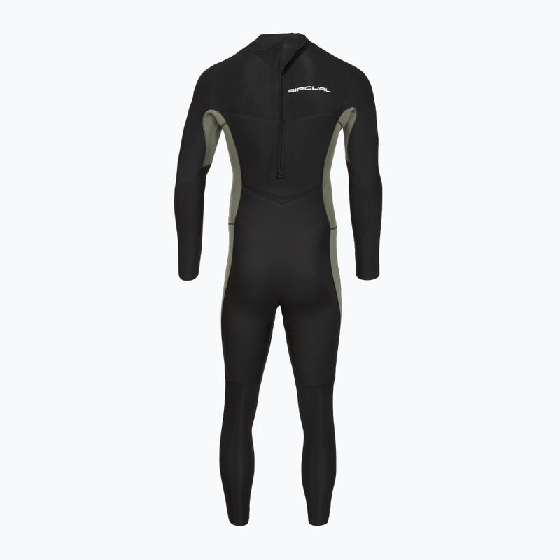Гідрокостюм чоловічий Rip Curl Dawn Patrol 4/3mm Back Zip deep cactus 3