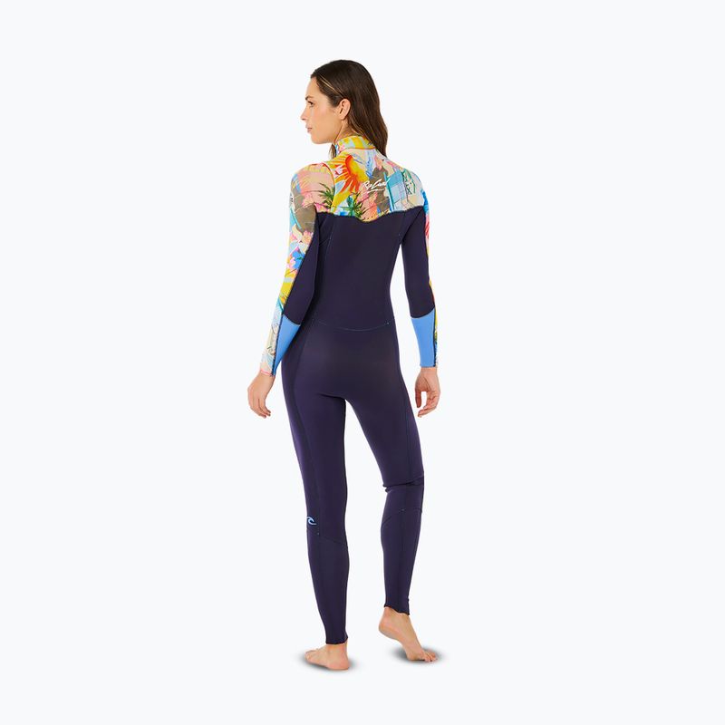 Гідрокостюм жіночий Rip Curl Dawn Patrol Pro 3/2 mm Chest Zip multicolor 2
