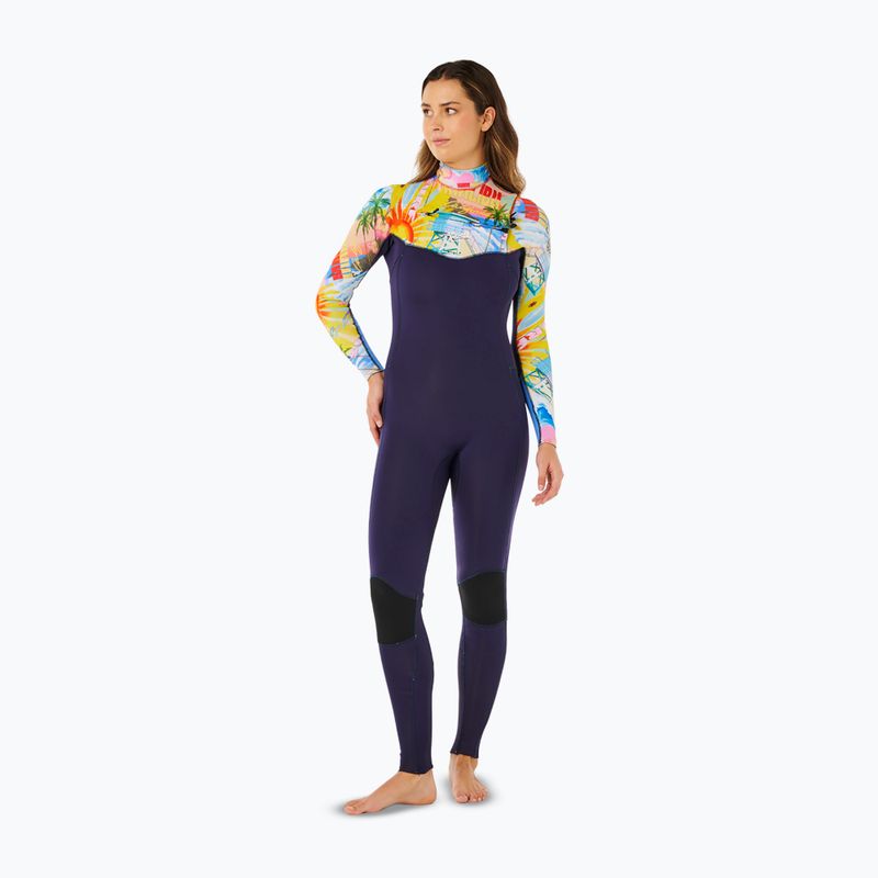 Гідрокостюм жіночий Rip Curl Dawn Patrol Pro 3/2 mm Chest Zip multicolor 4