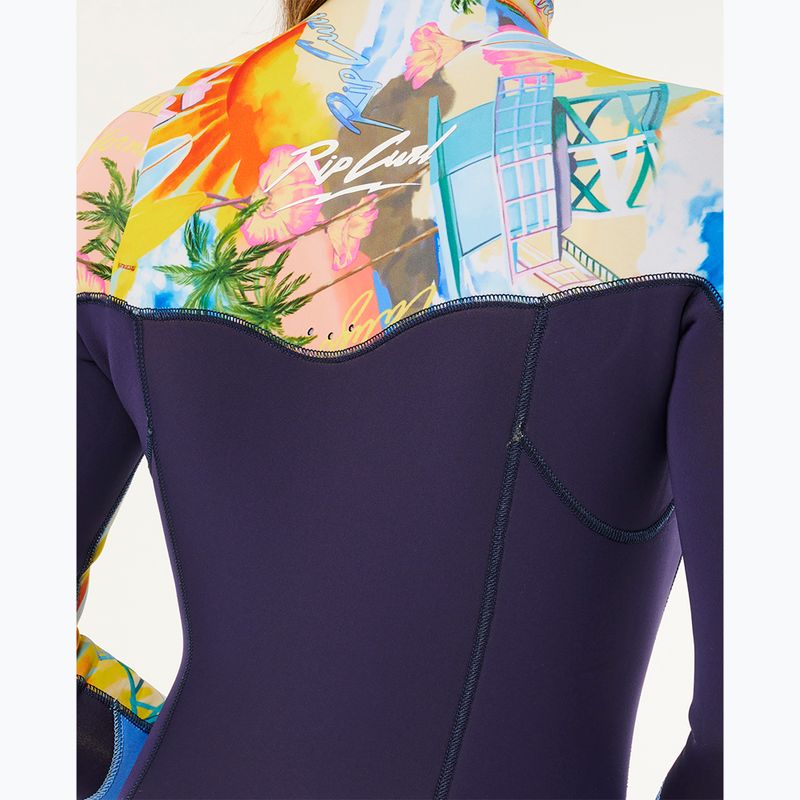 Гідрокостюм жіночий Rip Curl Dawn Patrol Pro 3/2 mm Chest Zip multicolor 6
