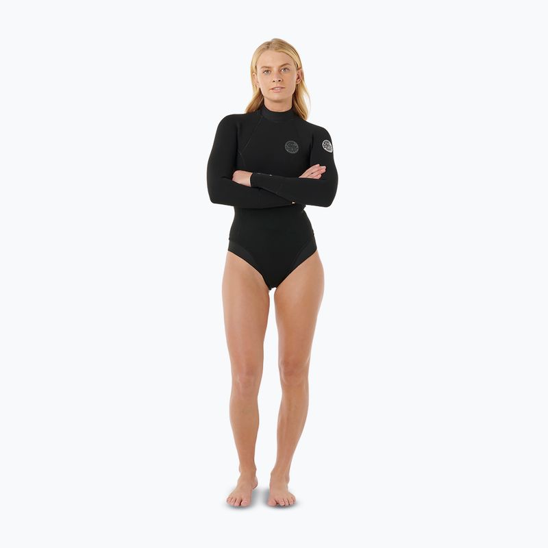 Гідрокостюм жіночий Rip Curl Ultimate G-Bomb 2/2 mm Back Zip Springsuit black 2