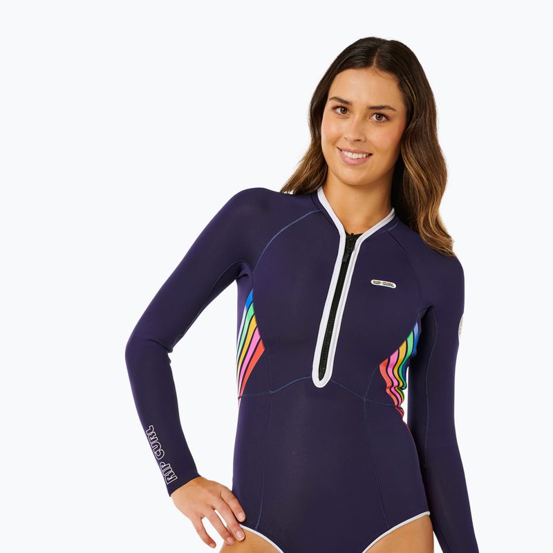 Гідрокостюм жіночий Rip Curl G-Bomb 1.5 mm Full Zip Springsuit dark navy 5